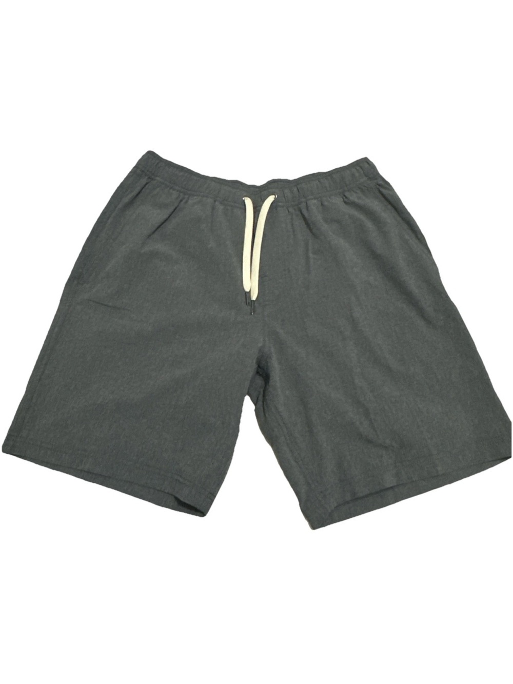 Fair Harbor The Anchor Men's Sz M light Blue Heather Hybird Swim Trunks Shorts